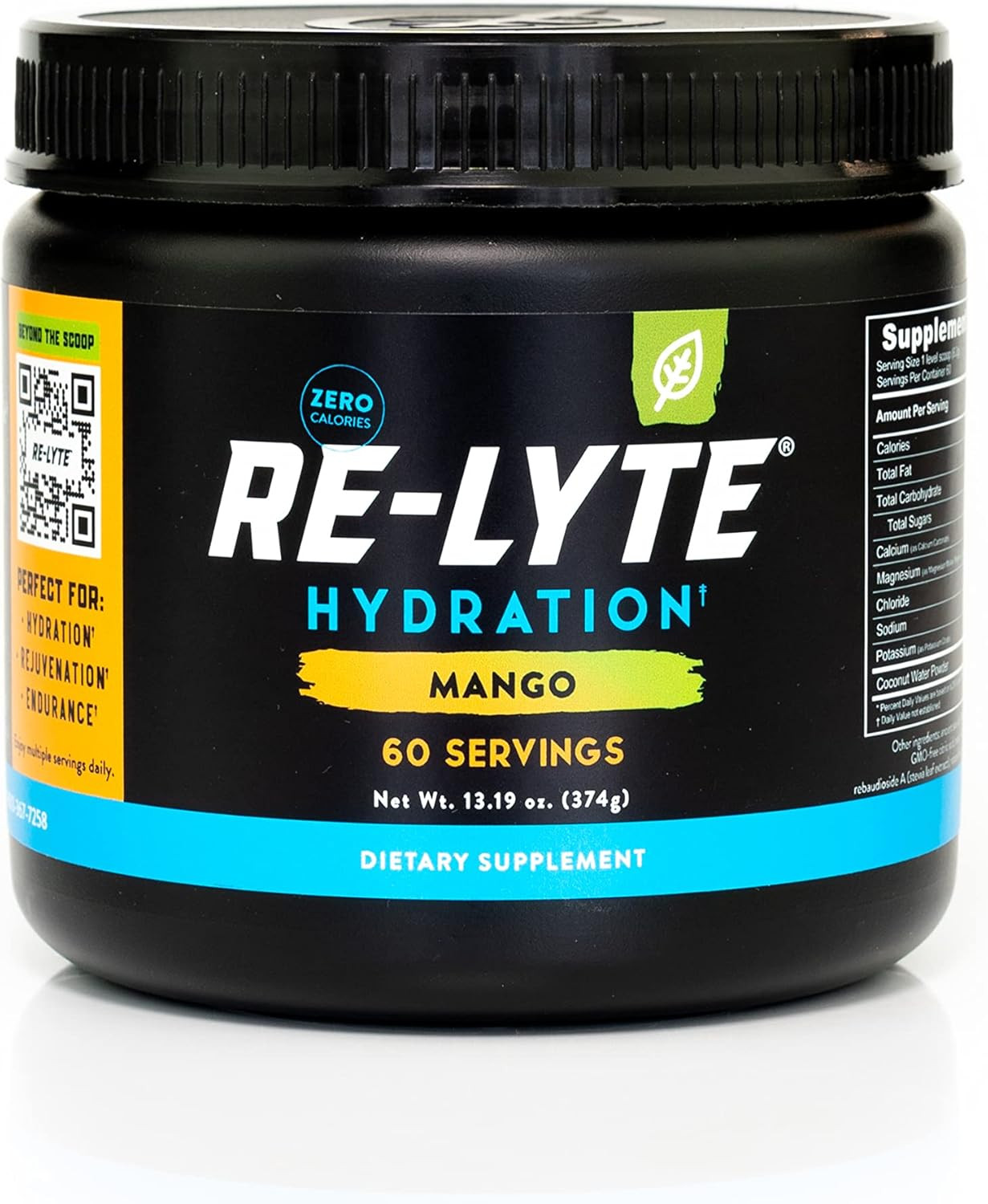 Redmond Re-Lyte Hydration Electrolyte Mix (Mango) | Amazon (US)