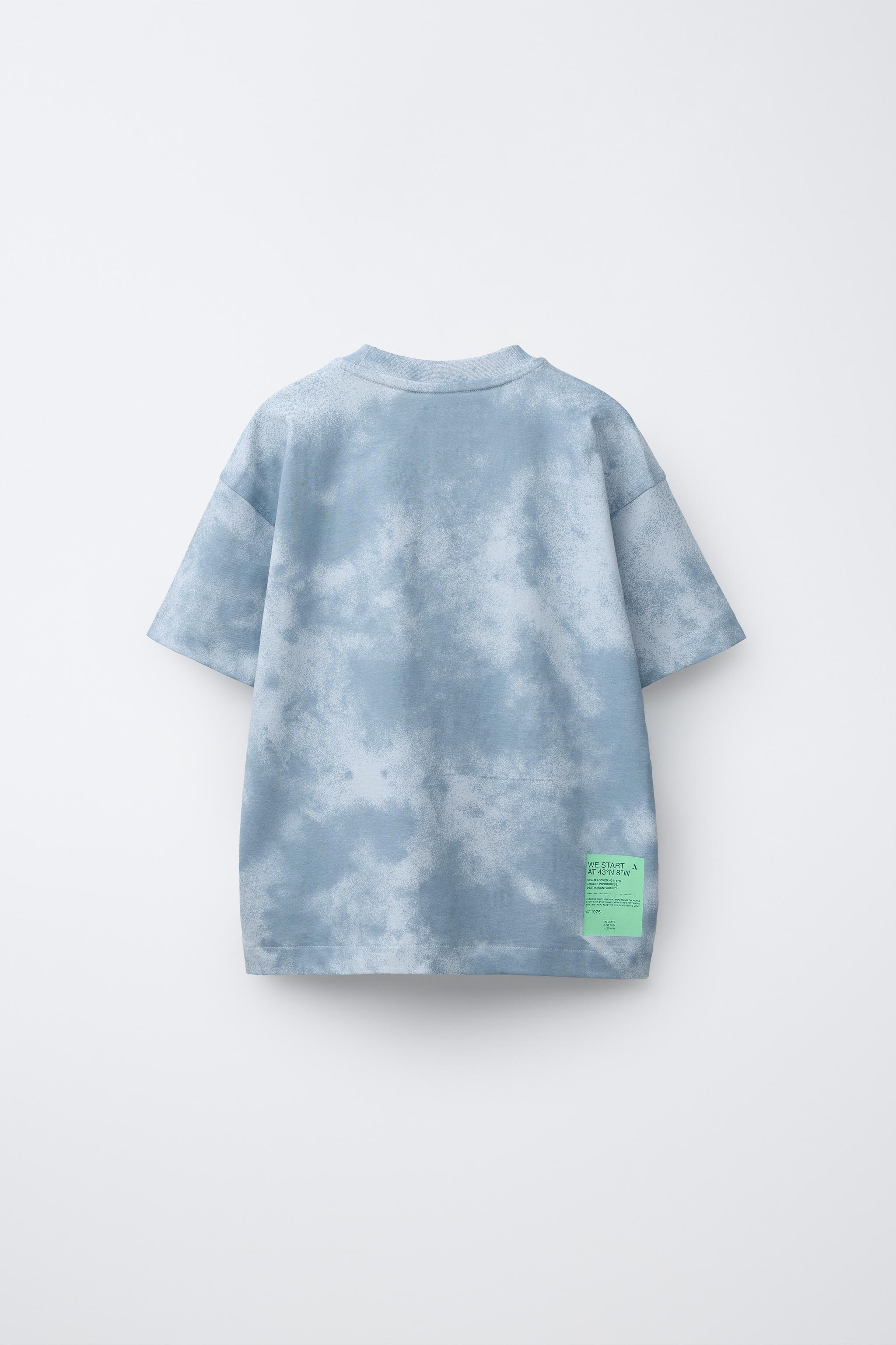 SPORTY TIE-DYE T-SHIRT | Zara US