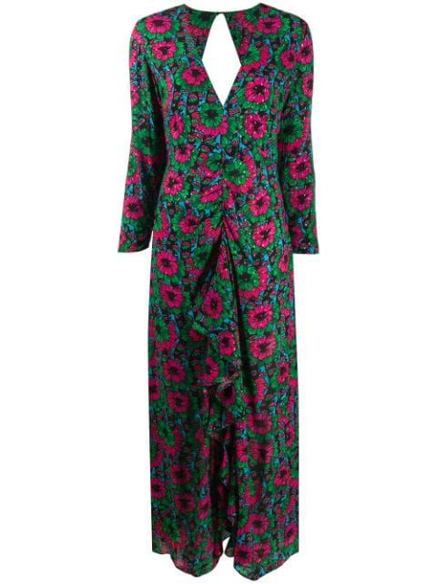 Maxi-jurk met bloemenprint | Farfetch (NL)