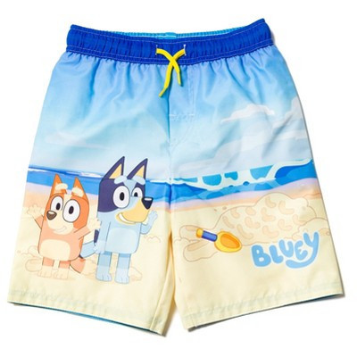 Bluey Bingo Little Boys Swim Trunks Bathing Suit 5-6 | Target