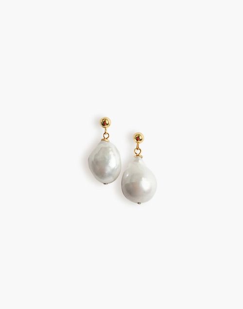 Kinn Baroque Pearl Drop Earrings | Madewell