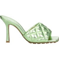 Bottega Veneta Sandals Women Leather Green/Pistacchio | Balardi (US & Canada)