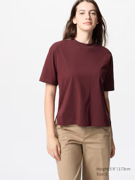 WOMEN'S AIRISM COTTON T-SHIRT | UNIQLO AU | Uniqlo Australia