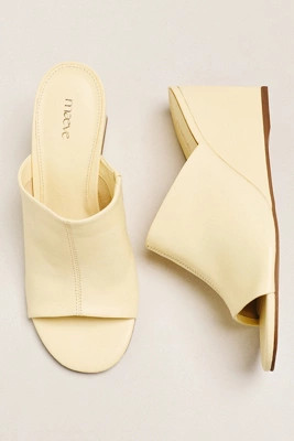 Maeve Open-Toe Wedges | Anthropologie (US)