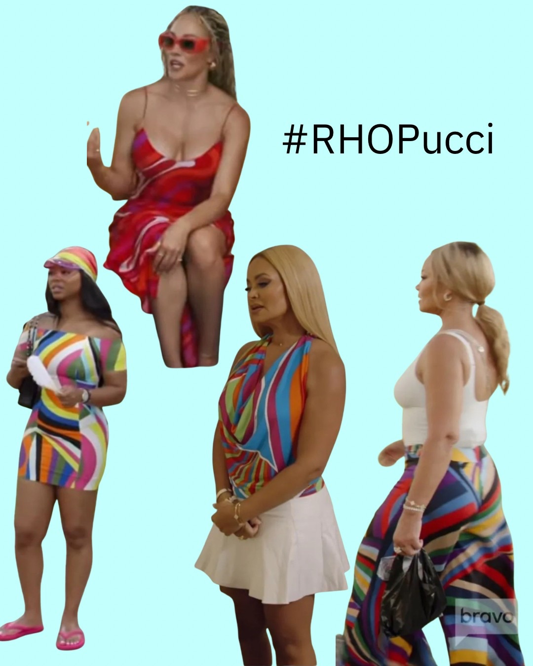 Pucci, the unofficial sponsor of last night’s episode.  4 looks in 1 episode!

#LTKStyleTip #LTKTravel