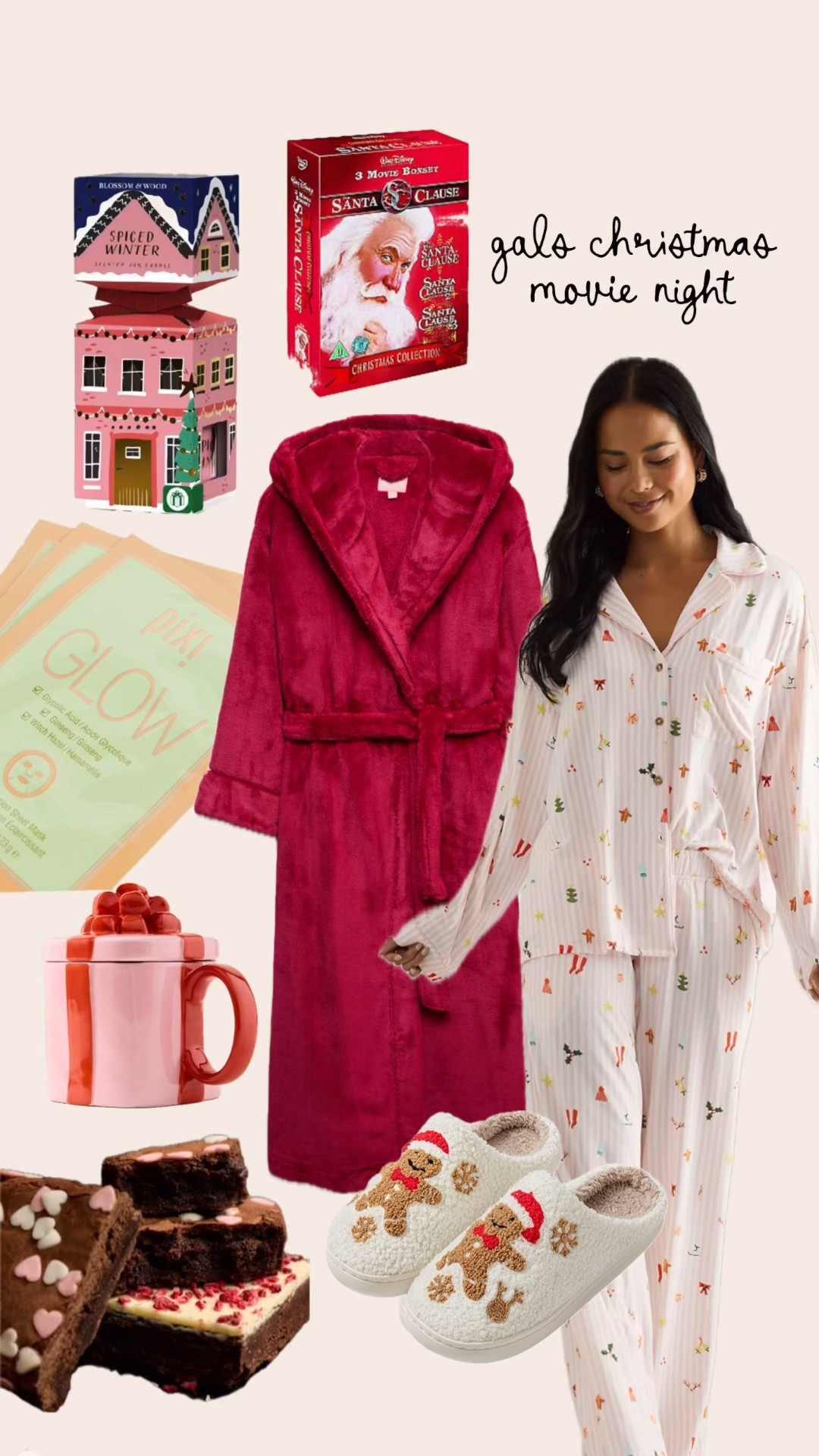 gals christmas movie night☕️