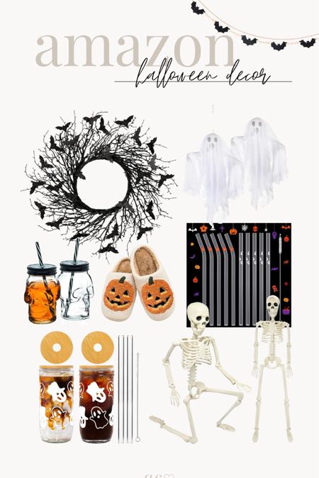 Amazon Halloween decor! 🎃👻🐈‍⬛🍂🍁 

// fall decor, autumn decor, fall home decor, Halloween home decor, pumpkin decor, ghost decor, large skeleton

#LTKHalloween #LTKhome #LTKfindsunder50