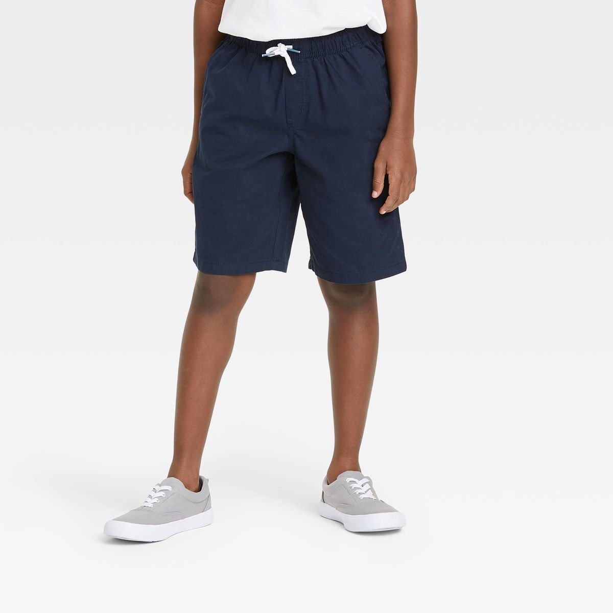 Boys' Playwear 'At the Knee' Pull-On Shorts - Cat & Jack™ Navy XL | Target