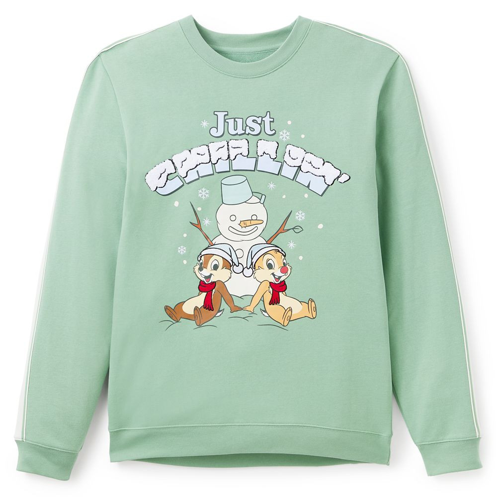 Chip 'n Dale ''Just Chillin''' Pullover Sweatshirt for Adults | Disney Store