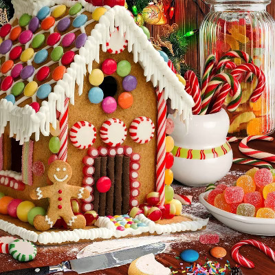 Springbok Gingerbread House Jigsaw Puzzle - 500pc | Target