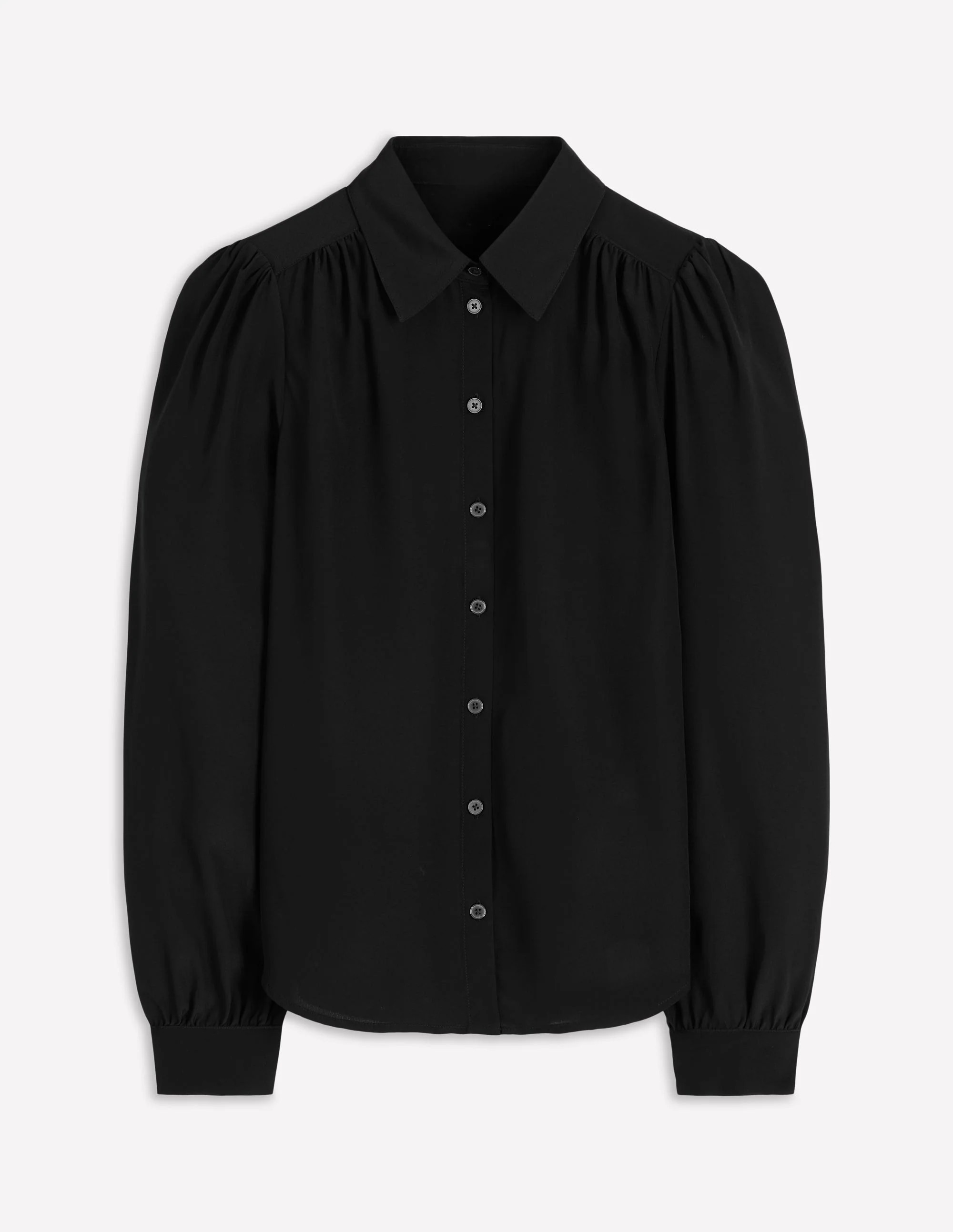 Sara Silk Shirt-Black | Boden (US)