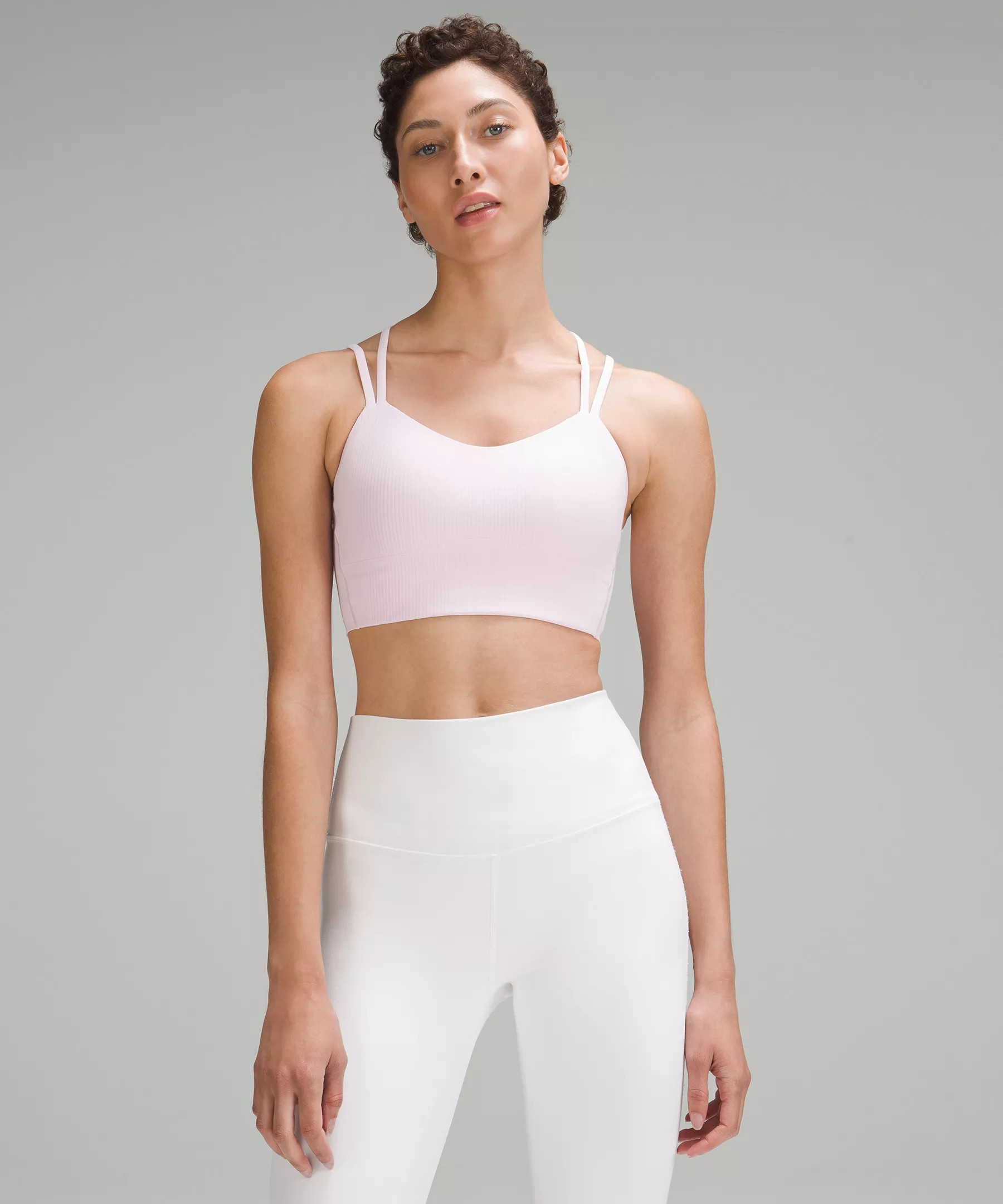 Like a Cloud Ribbed Longline Bra *Light Support, B/C Cup | Women's Bras | lululemon | Lululemon (US)