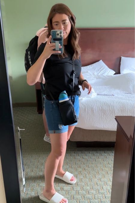 Cruise ready with my water bottle sling 
