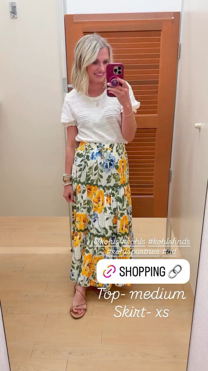 Teacher outfit from @kohls  #kohls #kohlsfinds #kohlspartner #ad Top- medium 
Skirt- xs

#LTKPetite #LTKOver40 #LTKWorkwear