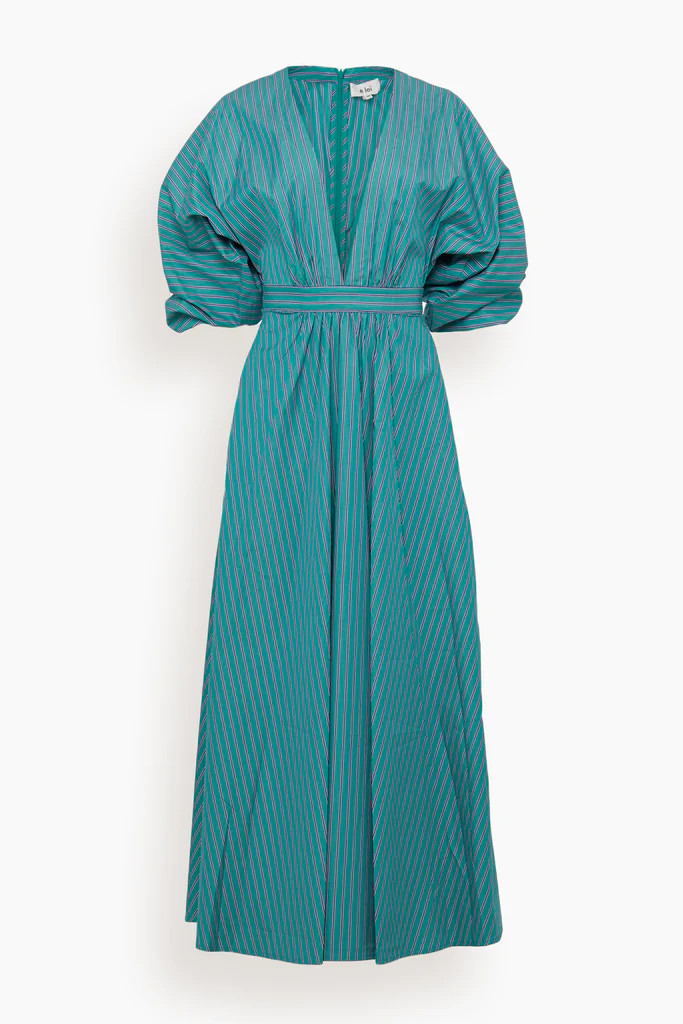 Island Dress in Alta Green | Hampden Clothing