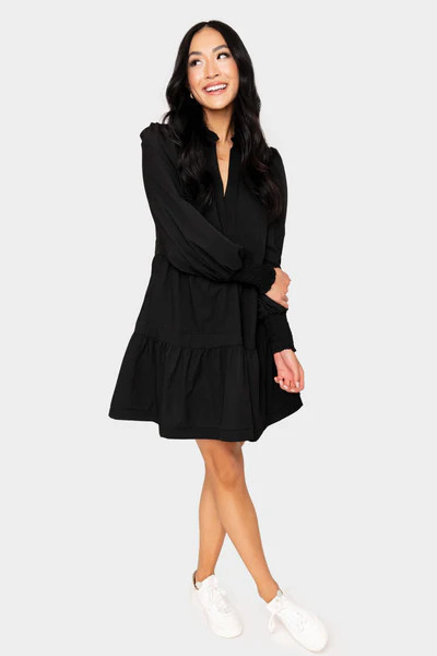 Long Sleeve Decked Out Day Dress | Gibsonlook