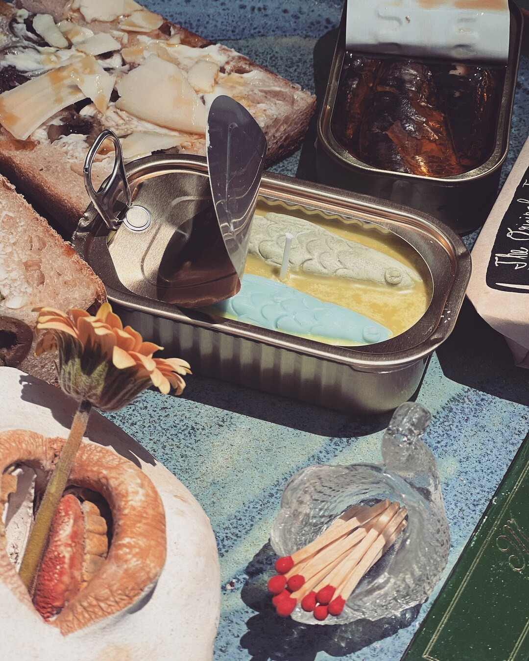 The OG Tinned Fish Candle, Sardines, Anchovies, Tin Seafood Candle, Unique Gift - Etsy | Etsy (US)