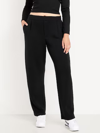 High-Waisted Bounce Fleece Barrel Sweatpants | Old Navy (US)