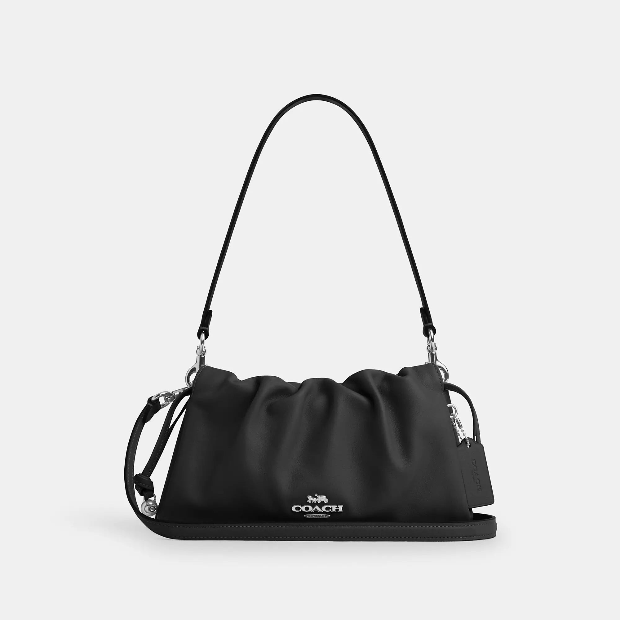 Coach Outlet Faye Shoulder Bag With Ruching | Shop Simon