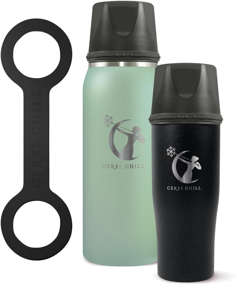 Ceres Chill Breastmilk Chiller Duo, One 24oz Chiller and One 12oz Demi Mini Chiller, Reusable Bre... | Amazon (US)