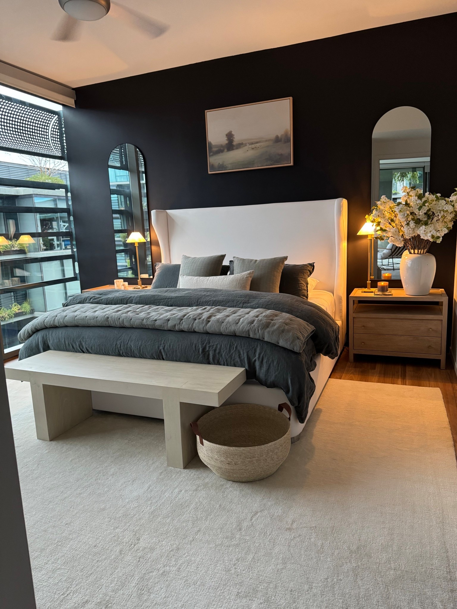 Organic modern spring bedroom🤍

#LTKHome