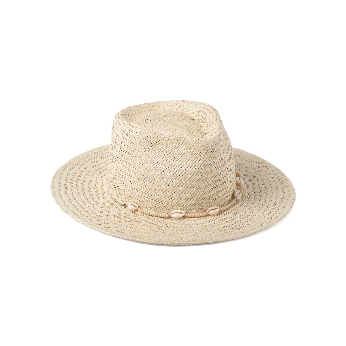 Seashells Fedora - Straw Fedora Hat in Natural | Lack of Color US | Lack of Color