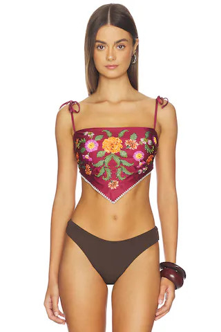 x REVOLVE Avorio Bikini Top in Bahia | Revolve Clothing (Global)