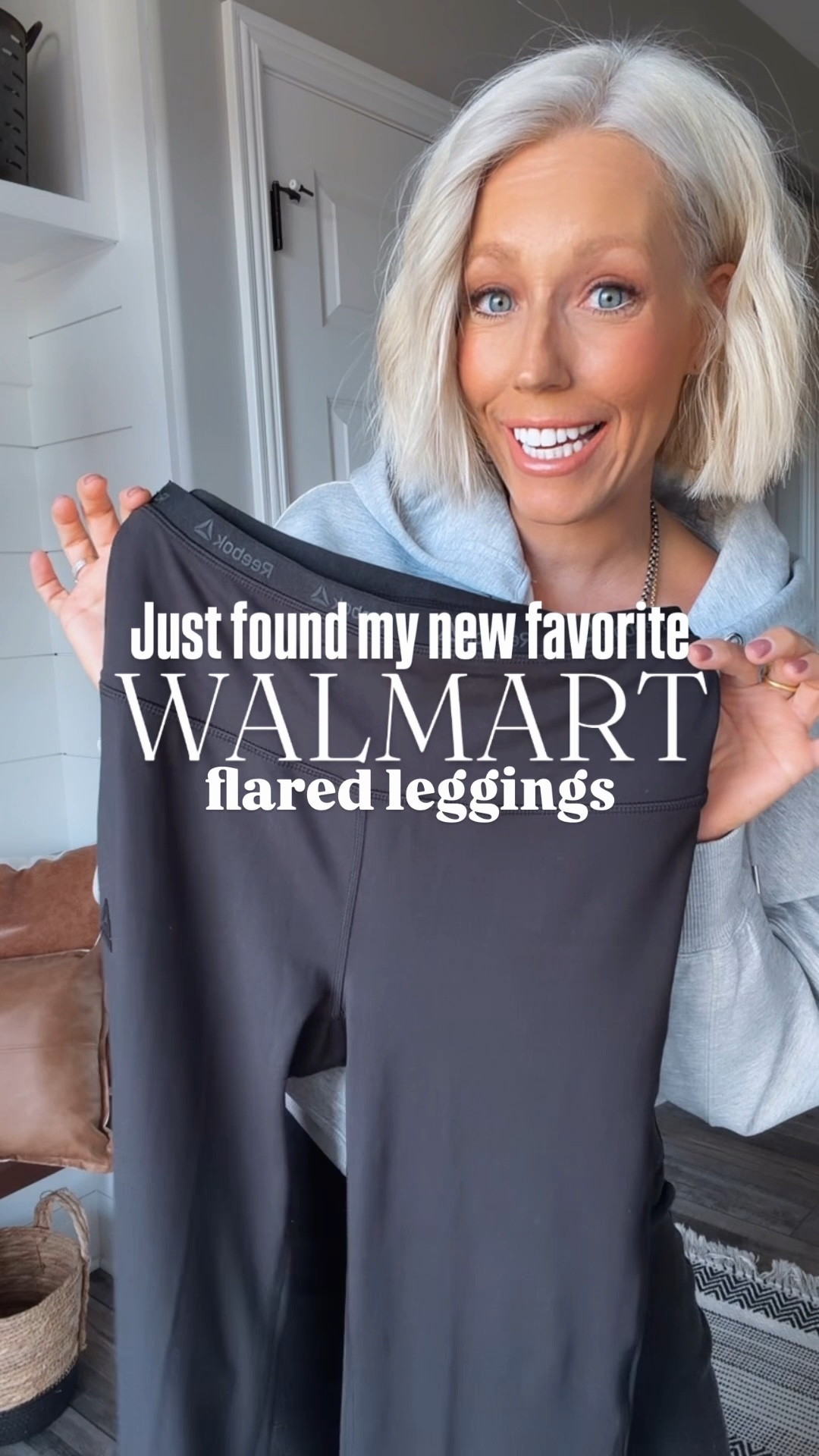 I am super picky when it comes to flares leggings so I am super excited to find a pair that I love!!!! The waistband detail makes for them fit like a glove and the side split ankle makes the perfect flare!!!
⬇️⬇️⬇️
Wearing size small in everything! 

#LTKootd #LTKFindsUnder100 #LTKFindsUnder50