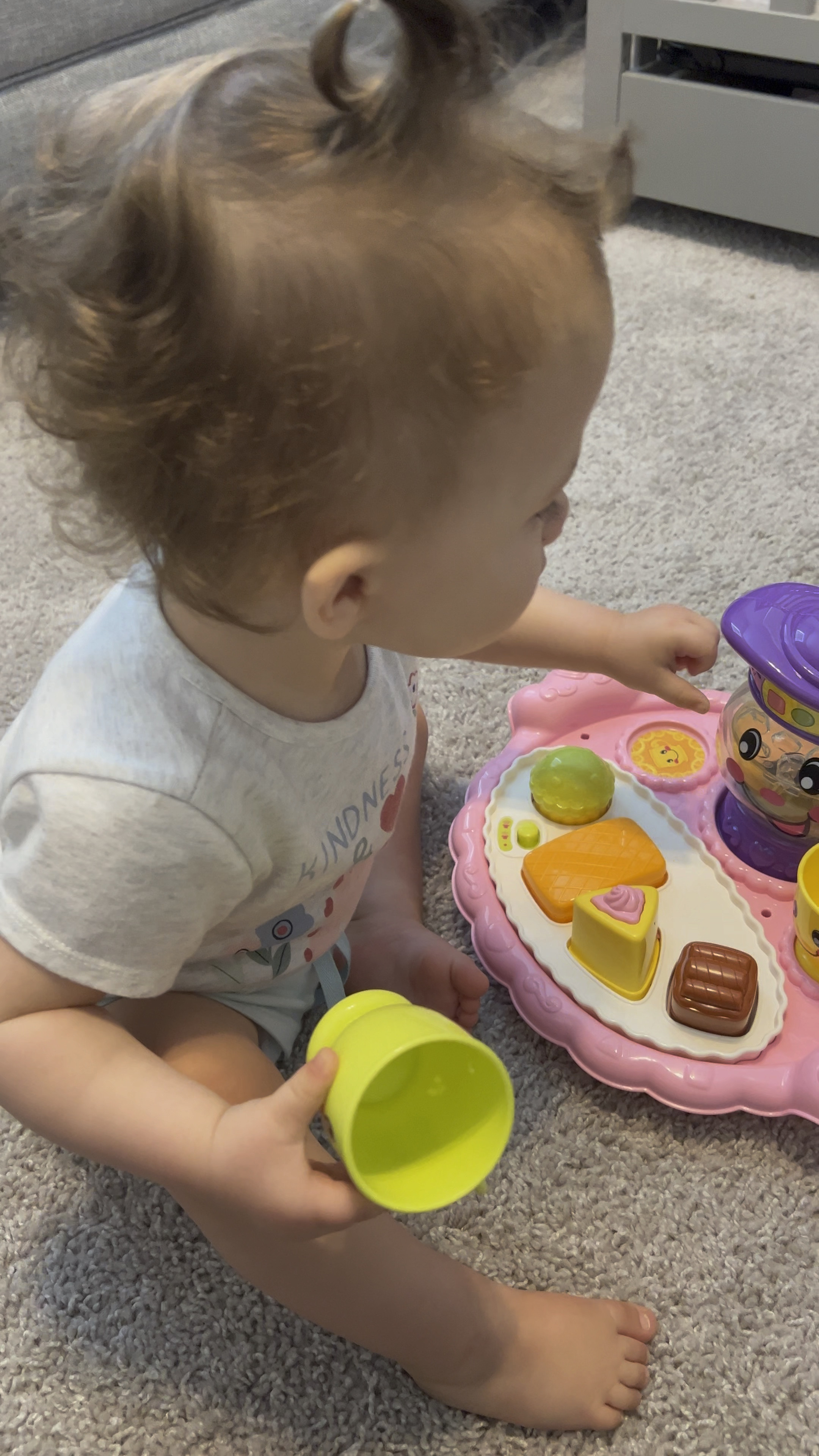 Love this toy!!!! Not only is it adorable and holds my toddler’s attention, but it helps with learning shapes, colors, imitative play, and sharing! 💕 

#LTKfamily #LTKkids #LTKbaby