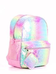 Girls Rainbow Sequin Backpack | The Children's Place CA | The Children's Place
