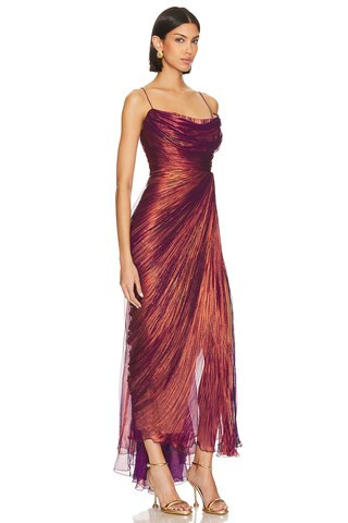 Maria Lucia Hohan Regina Midi Dress in Flame from Revolve.com | Revolve Clothing (Global)