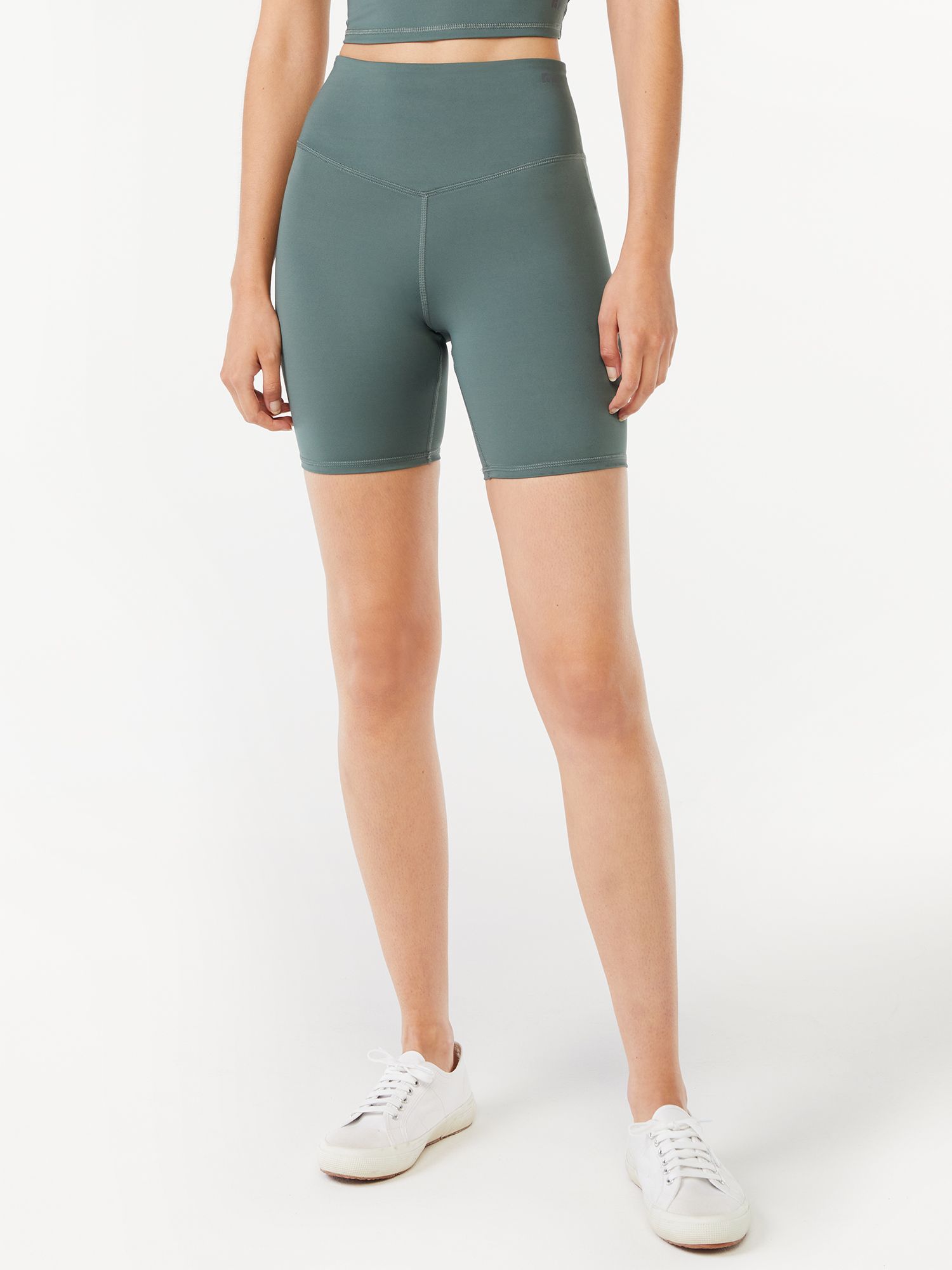 Free Assembly Women's High Waisted Bike Shorts | Walmart (US)