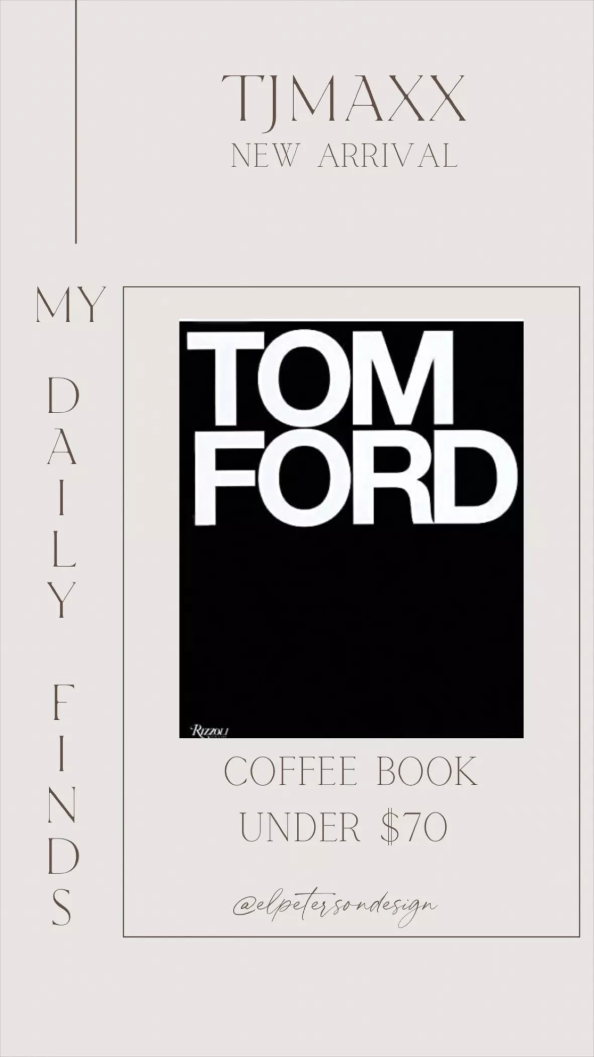 Tom Ford Book curated on LTK