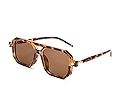 FEISEDY Vintage Square 70s Flat Aviator Sunglasses Women Men Classic Retro Stylish Frame UV400 Su... | Amazon (US)