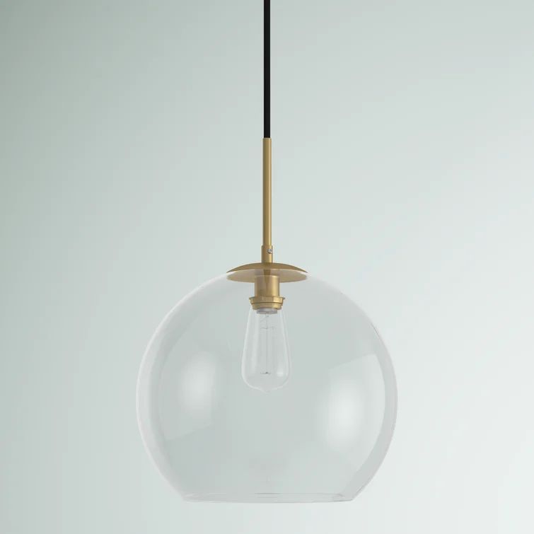 Snead 1 - Light Single Globe Pendant | Wayfair Professional