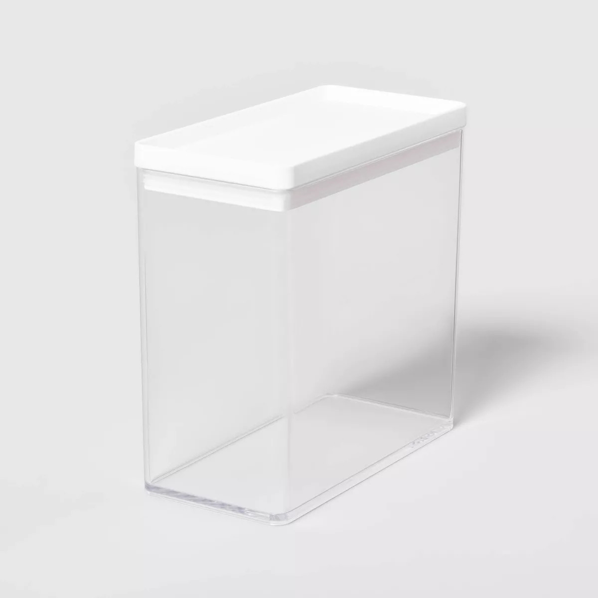 8&quot;W X 4&quot;D X 8&quot;H Plastic Food Storage Container Clear - Brightroom™ | Target