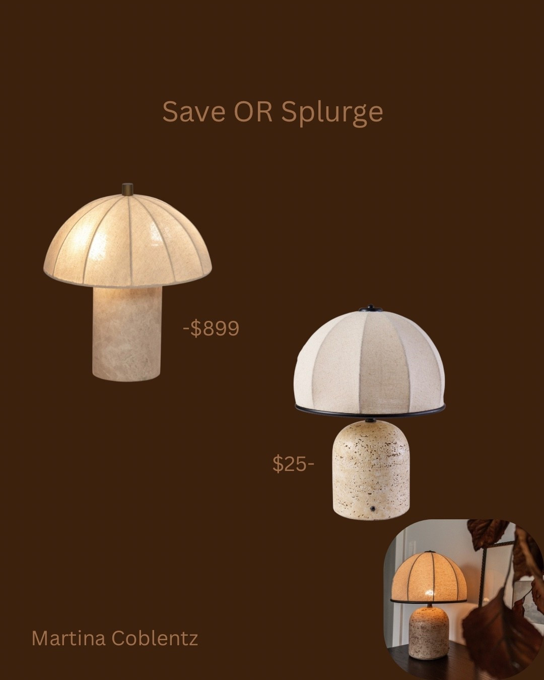 Save or splurge table lamp


•home decor •table lamp •fall decor•Walmart find •cozy home

#LTKHome #LTKSeasonal #LTKdayinmylife