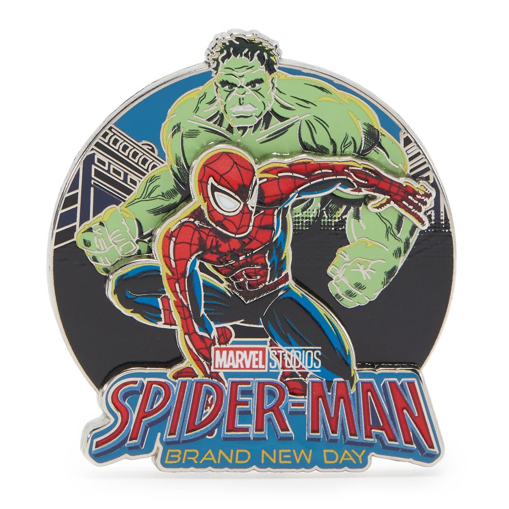 Spider-Man and Hulk Pin \u2013 Spider-Man: Brand New Day \u2013 Limited Release | Disney Store