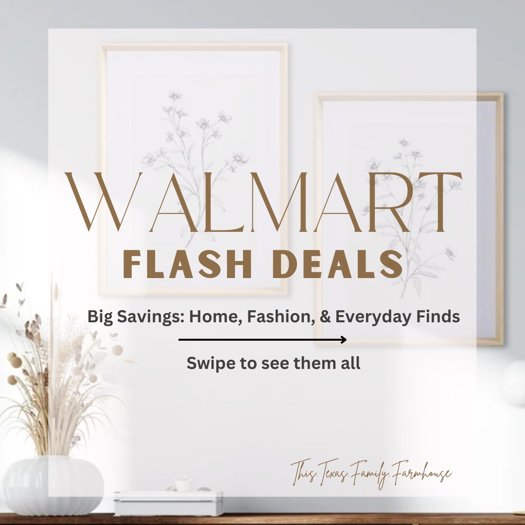 Flash Deals at Walmart!!! So many great finds! 

#LTKSaleAlert #LTKFindsUnder100 #LTKHome