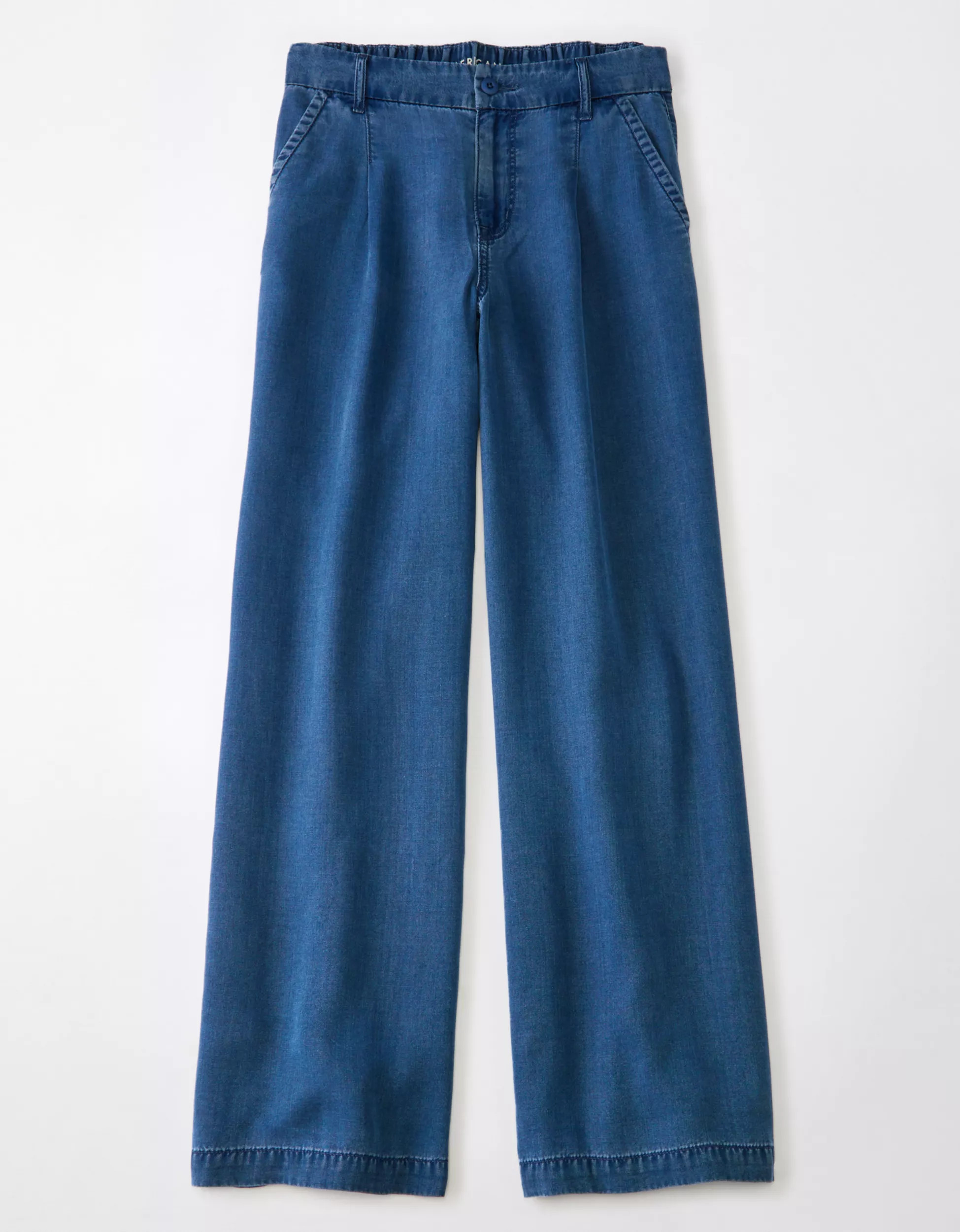 AE Dreamy Drape Stretch High-Waisted Trouser | American Eagle Outfitters (US & CA)