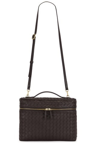 Bottega Veneta Soft Vanity Bag in Brown | FWRD 