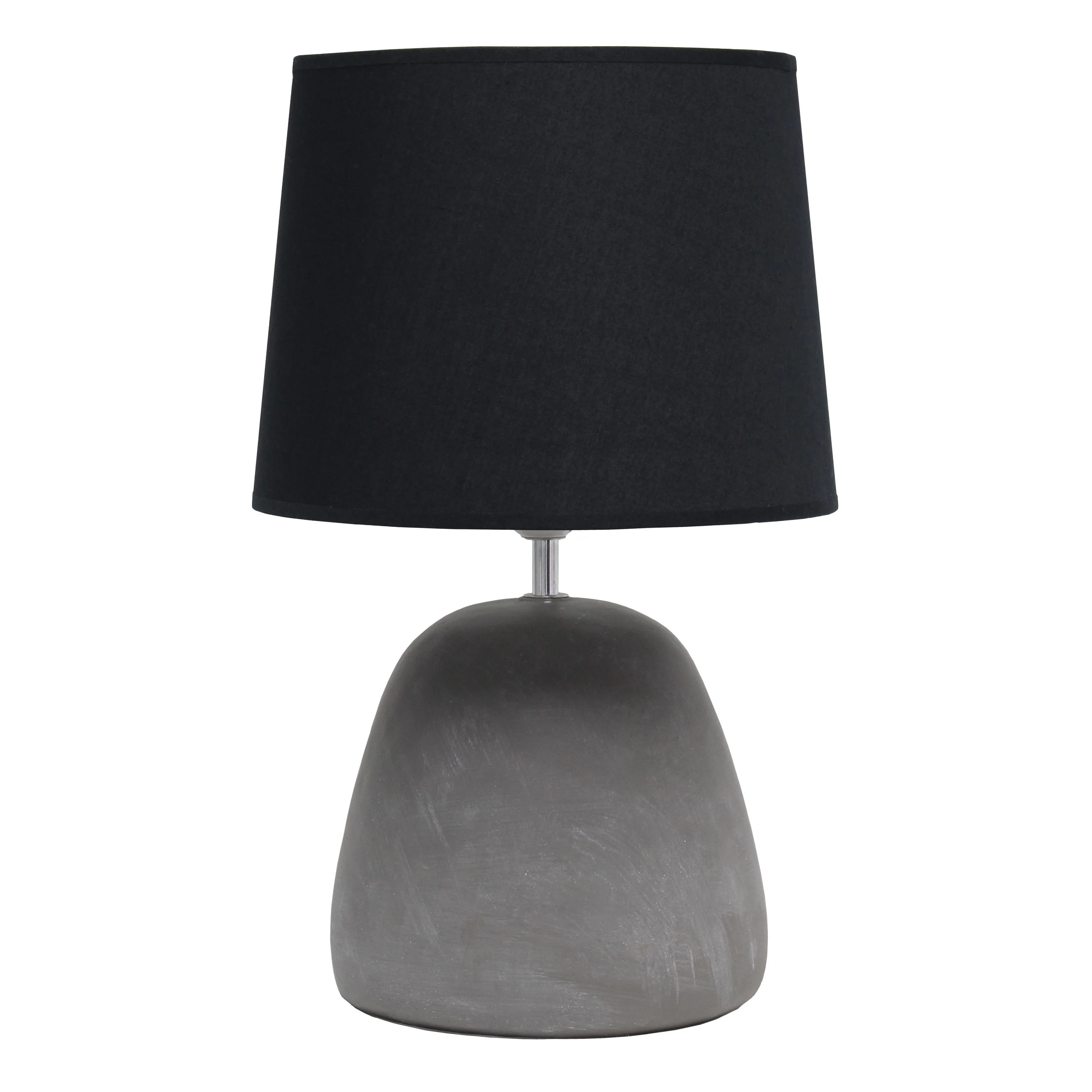 Simple Designs Round Concrete Table Lamp - Walmart.com | Walmart (US)