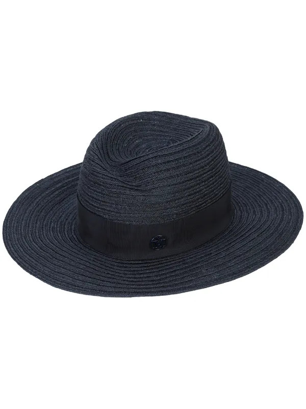 Virginie straw Fedora hat | Farfetch Global