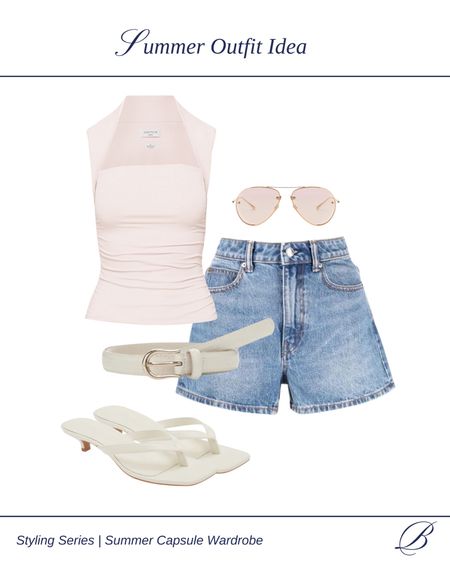 Summer outfit idea with abercrombie shorts (also linked shorts from Dissh)

My summer capsule wardrobe, 8 stapes for styling 20+ outfits | Saving all summer capsule outfits to my Summer Capsule collection for easy access! 🥰

| travel outfits, europe outfits, jean shorts, linen pants, white vest, aritzia, dissh, steve madden, songmont luna bag, amazon sunnies 

#liketkit #LTKunder100 #LTKunder50 #LTKfit #LTKfit     #LTKFind #ltksalealert 