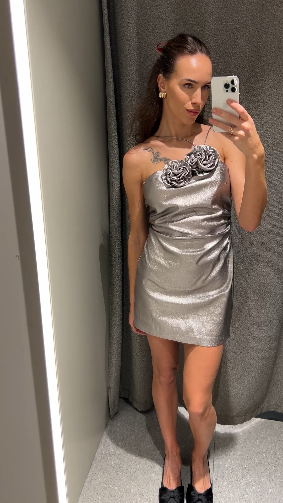 Mango metallic mini dress holiday party outfit

#LTKHoliday #LTKSeasonal #LTKparties