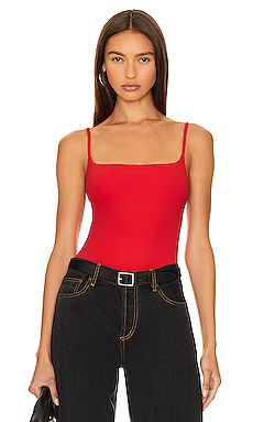 Commando Neoprene Cami Bodysuit in Scarlet from Revolve.com | Revolve Clothing (Global)