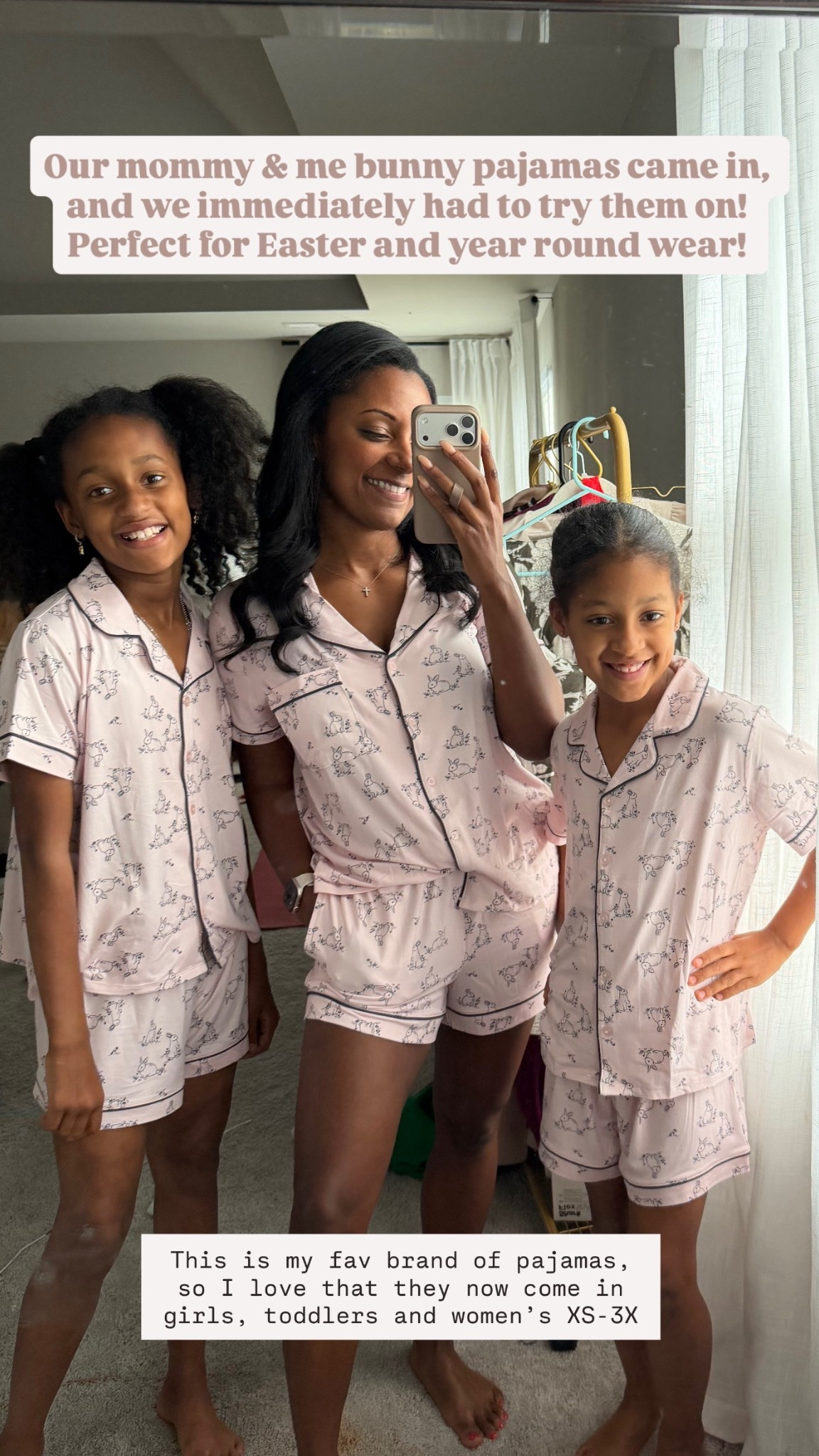 We’re all wearing medium! Girls are 10 and 8!

#LTKmomlife #LTKKids #LTKSeasonal