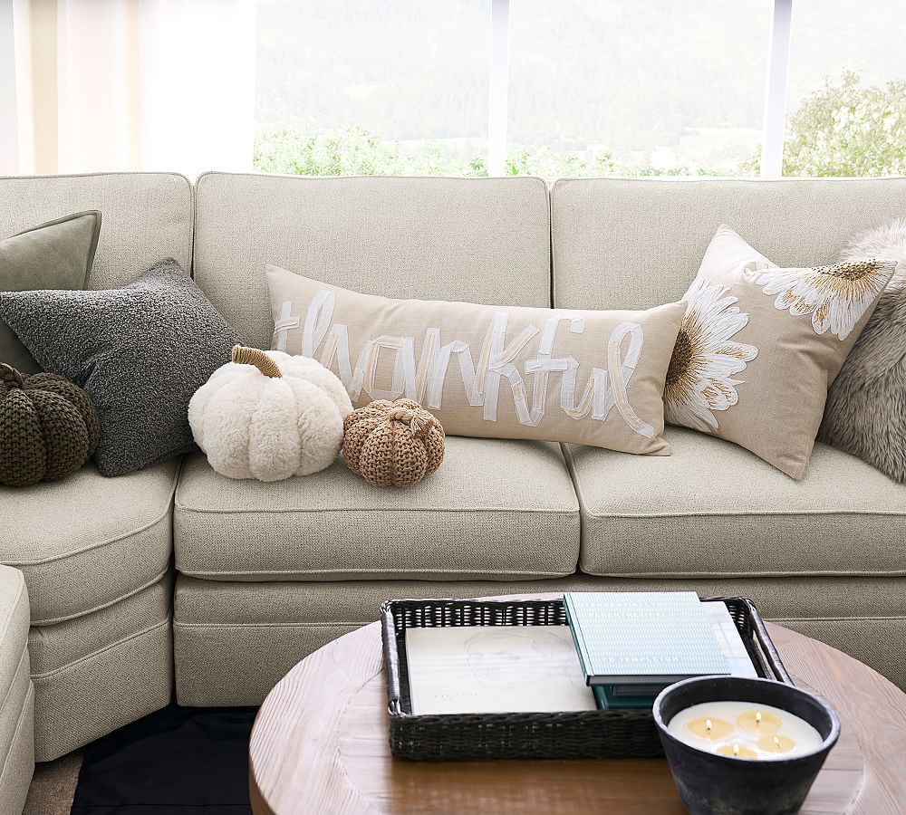 Cozy Pumpkin Pillow | Pottery Barn (US)