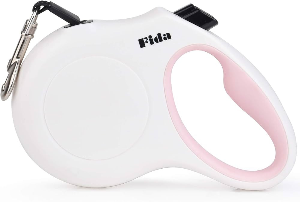 Fida Retractable Dog Leash, 16 ft Dog Walking Leash for Small Dogs up to 26lbs, Tangle Free, Whit... | Amazon (US)