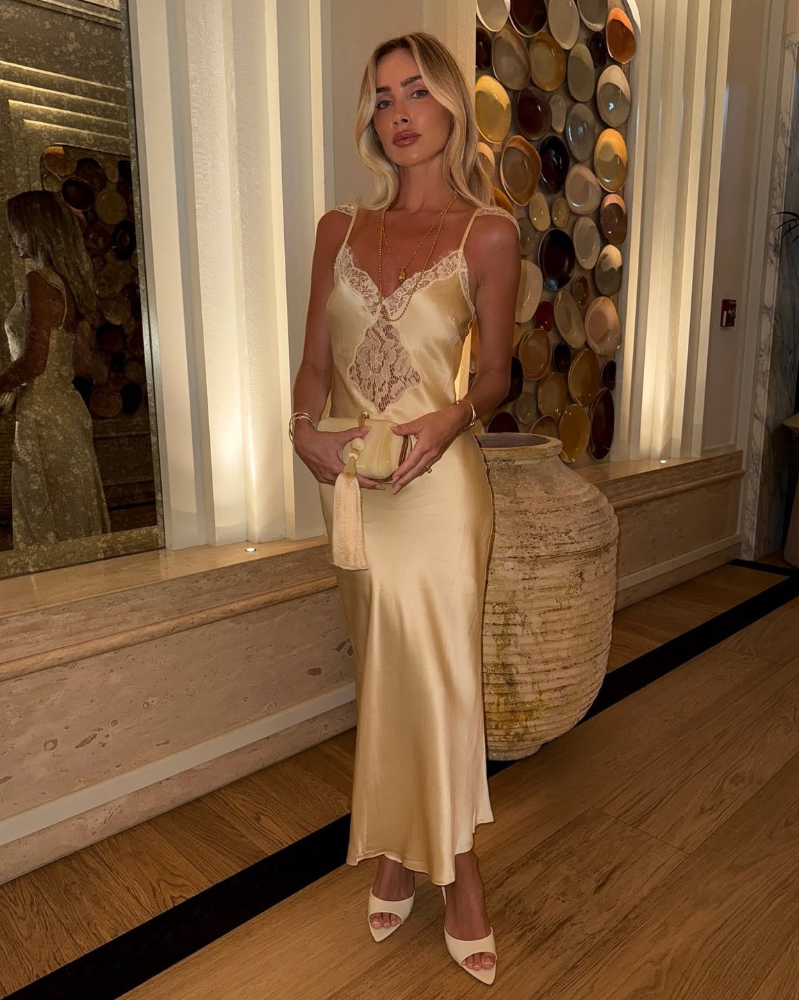 Holidays are for overdressed dinners 💛

Silk dress, satin dress, slip dress, lace trim dress, maxi dress, party wear, butter yellow, wedding guest dresss

#LTKdresses #LTKuk #LTKautumn